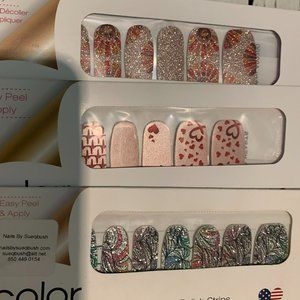Color Street Nail Polish Strips 3 SETS